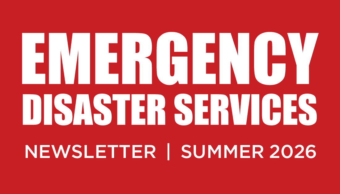 Emergency Disaster Services Newsletter, Summer 2026