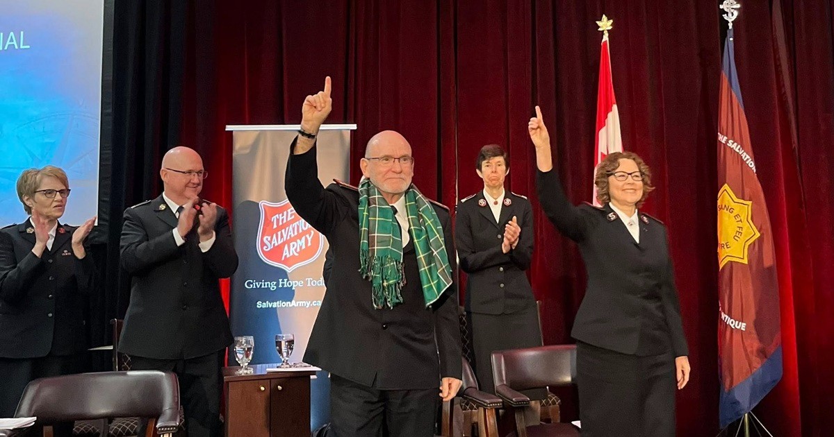 International Leaders at Sunday worship